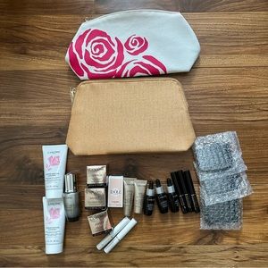 Lancome genifique absolute idole mascara blush lip GWP  HUGE set 22 pc NEW